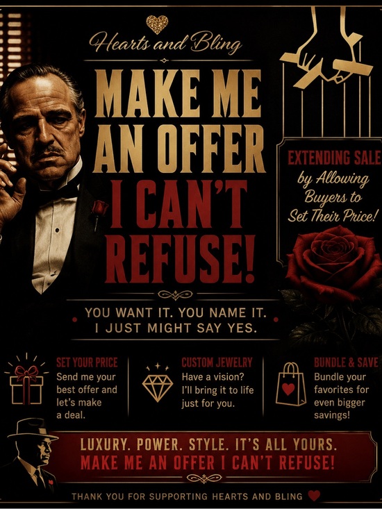 Jewelry - Make Me An Offer I Can't Refuse Poster - TRY ME!😉